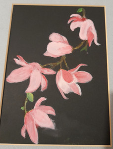 Josie, Pink Magnolia, acrylic.jpg